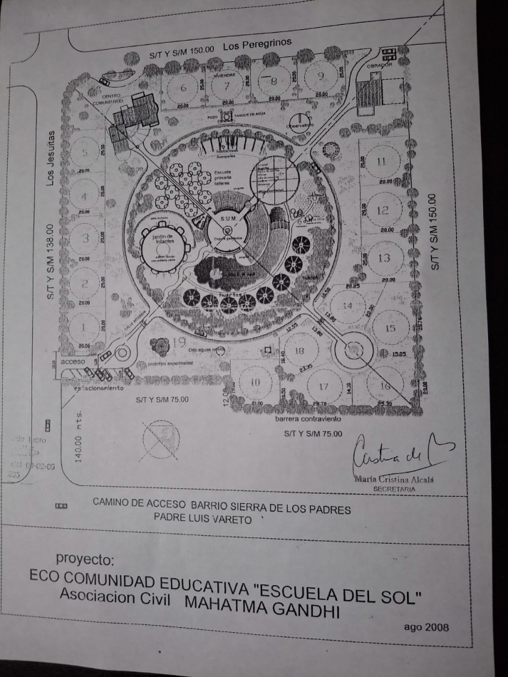 TERRENO EN VENTA. SIERRA DE LOS PADRES